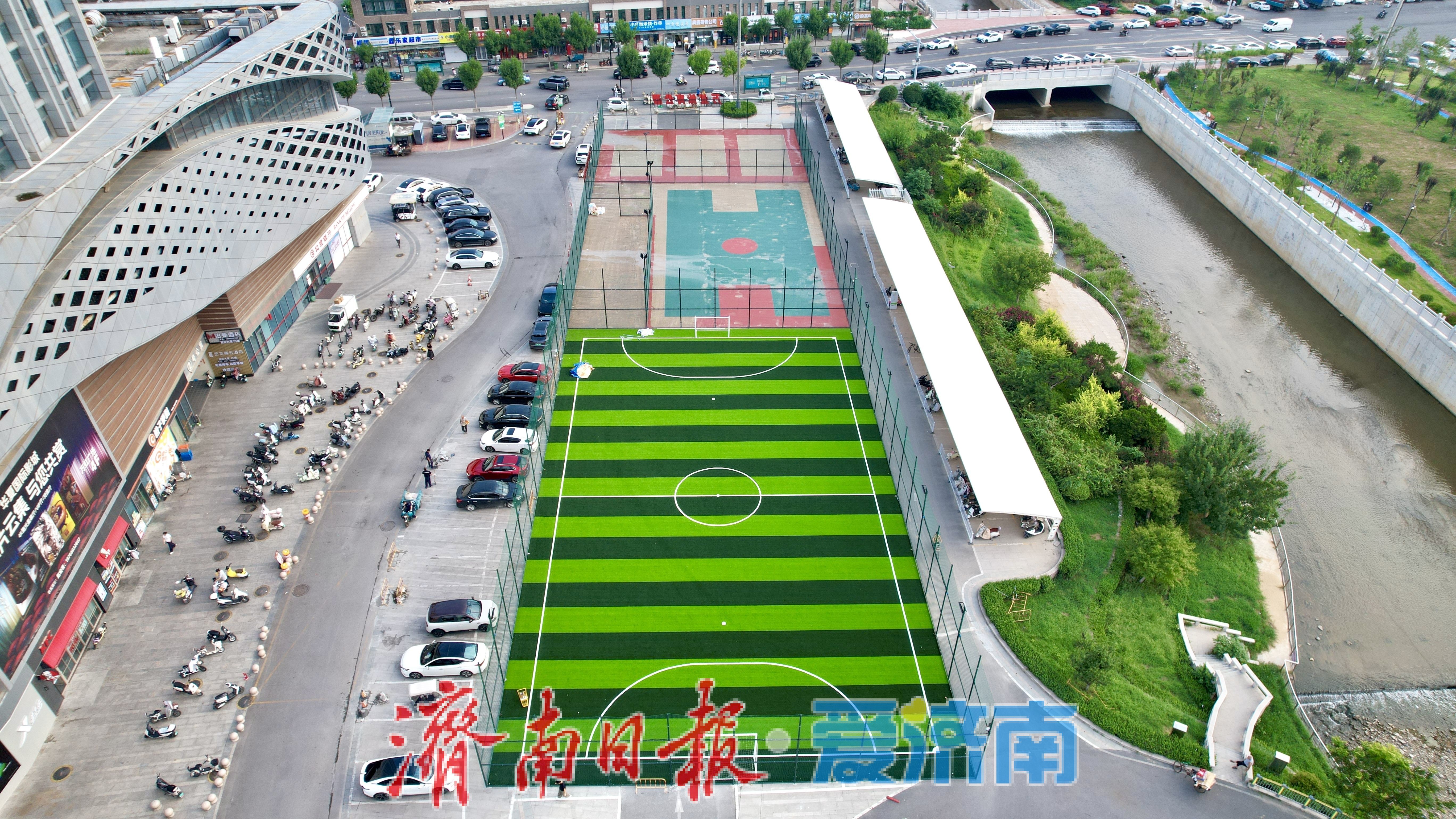 项目强省会丨济南万虹体育公园加紧建设 商圈再添运动休闲新地标
