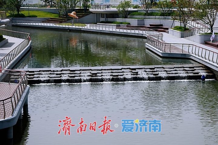 泄洪河道华丽蜕变 变身滨水生态长廊
