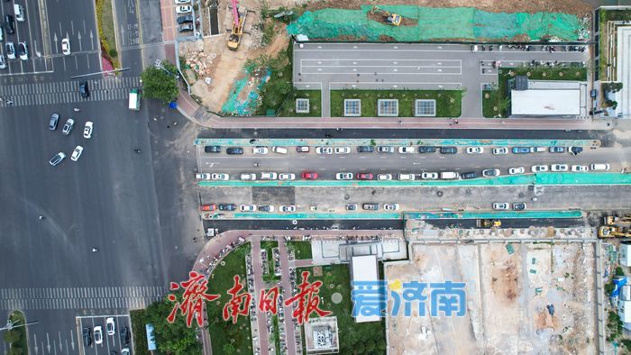 腊山河西路南延工程 冲刺收官
