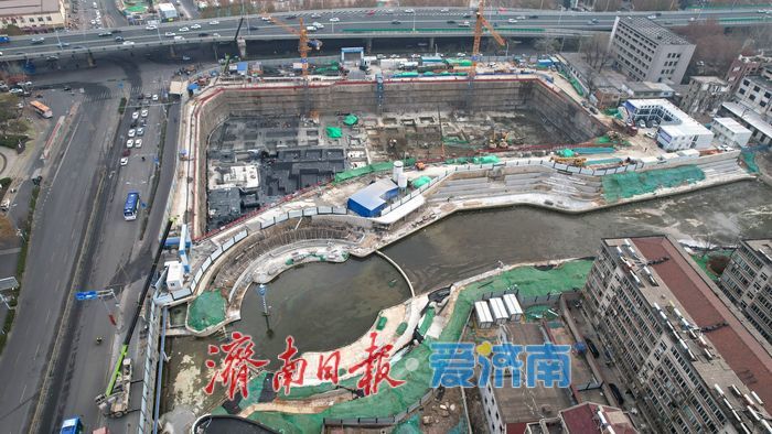 项目强省会｜全福河南段景观初现 圆形观景台亮相河道