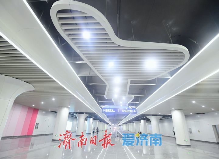 首设“自动步道”，轨交2号线连通济南火车站北广场地下通道即将投用