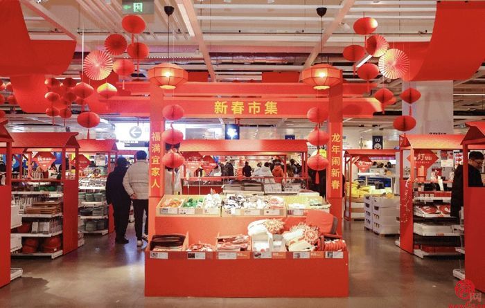 【网络中国节·春节】灯笼高挂迎新春，槐荫年味日渐浓！