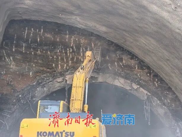 项目强省会｜济南南绕城高速改扩建项目济南隧道顺利贯通