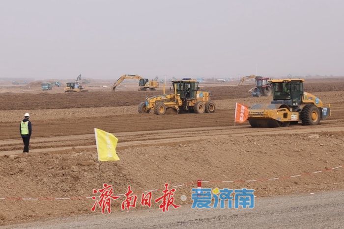 项目强省会｜太平水库施工现场热火朝天