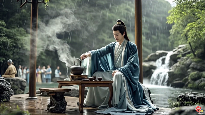 【名士天团 AI济南】赵孟頫邀君共赏鹊华风光