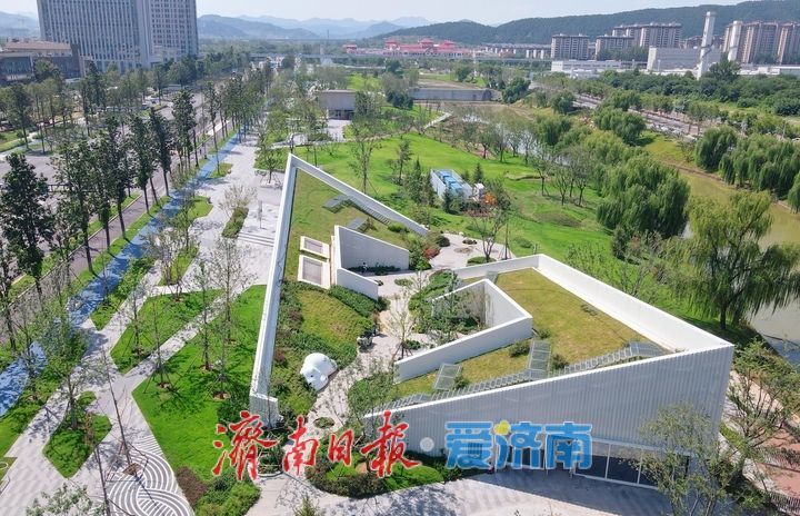 济南东部城区再添生态画卷，“杨家河公园”正式对外开放