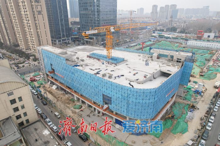 项目强省会｜洪楼片区城市智慧停车场项目建设迈入新节点