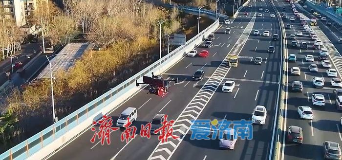 济南上空，有了一张看不见的“交通网”