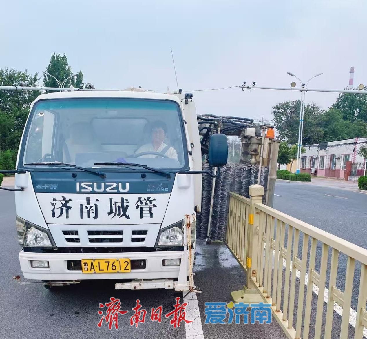 创新环卫作业模式 擦亮长清城市颜值