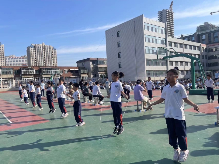 济南市天桥区汇才小学召开2024秋季运动会