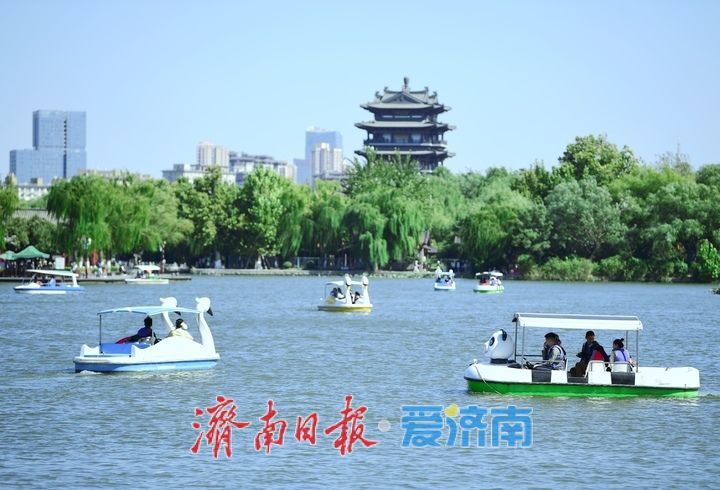 湖光潋滟游人醉，国庆过半天下第一泉景区迎客破“百万”