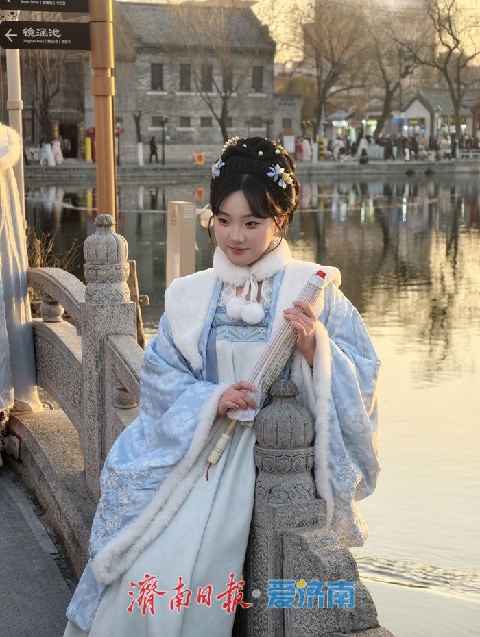 泉城古巷，汉服迎春