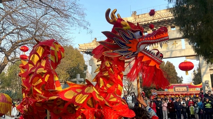  “泉”在济南过大年｜在千佛山新春游园会邂逅宋风雅韵