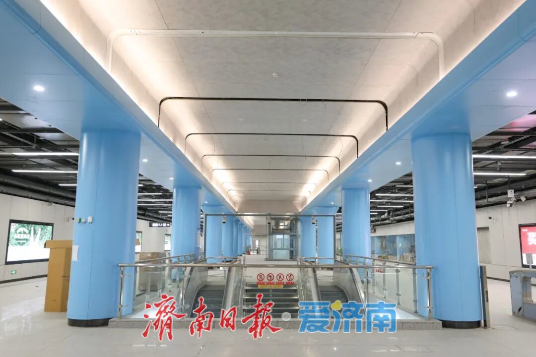 济南轨道交通4、8号线和6号线东段车站实景“上新”