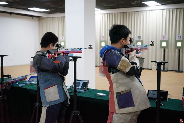 济南市第25届少年儿童七项技能展演激光射击达级赛12月14日成功举办
