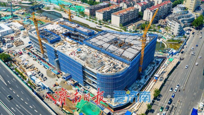 冲刺2026年底开业！洪楼TOD项目携济南首座京东MALL焕新商圈
