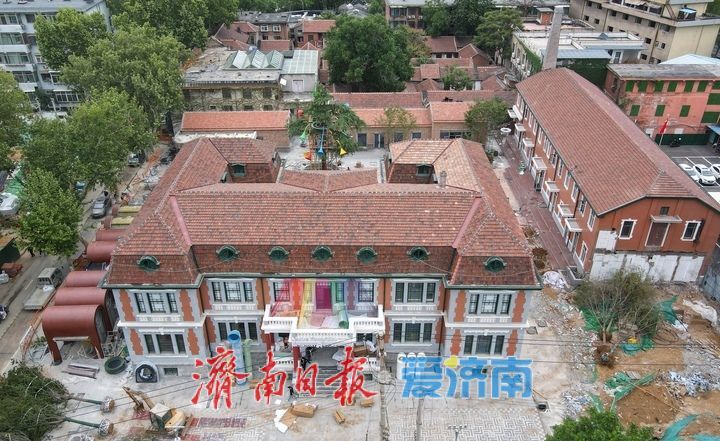 项目强省会｜百年历史建筑修缮改造近尾声，国际艺术中心将落户