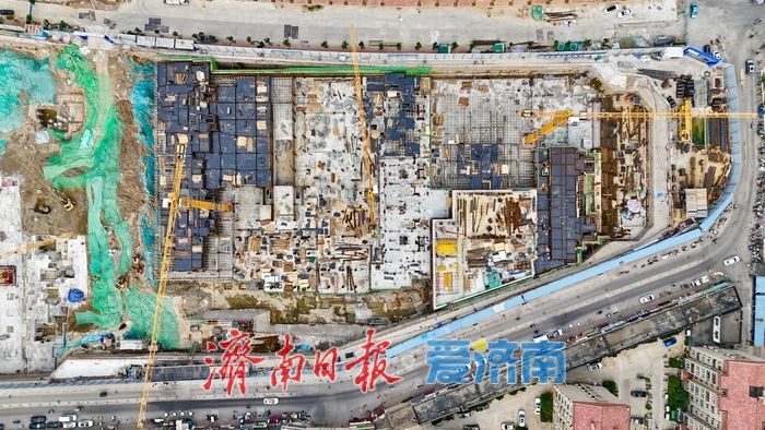 济南标山二期B-3地块项目提速攻坚 助力天桥区城市更新提质