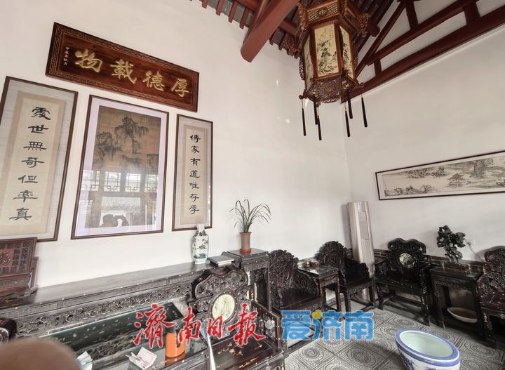 济南明末清初古院落修缮一新，数百年泉水依旧潺潺流淌