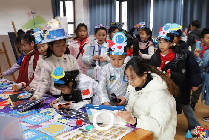 燕山小学航天主题乐考 ：让“四能”精神浸润童心
