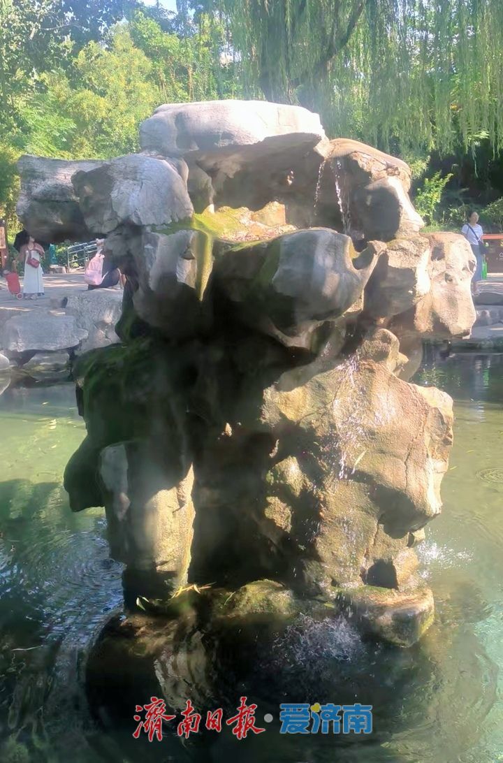 趵突泉水位再度攀升，“月牙”复涌引千泉竞喷