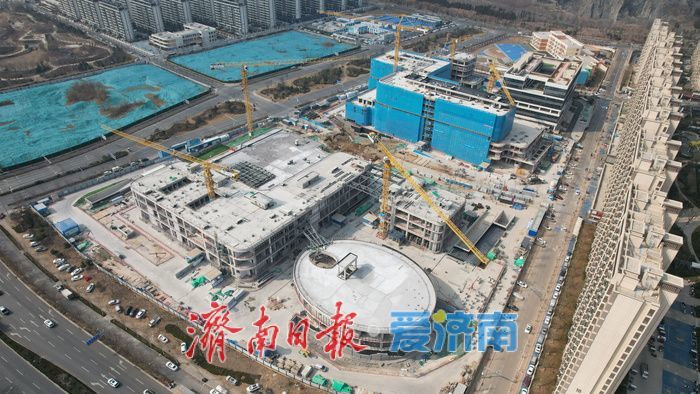 项目强省会｜满足华山片区居民就医需求，济南医院迁建项目稳步推进