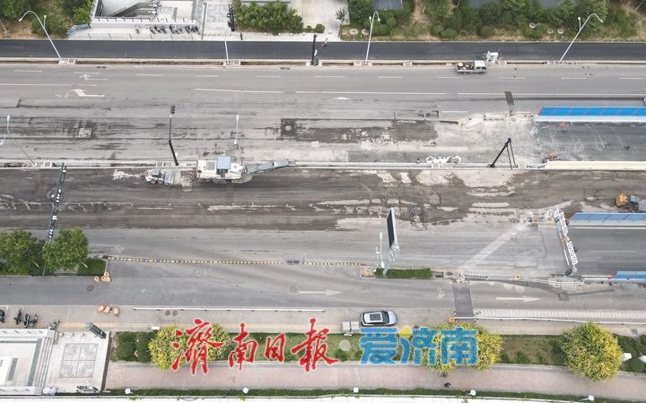 龙鼎立交枢纽改造项目冲刺月底通车