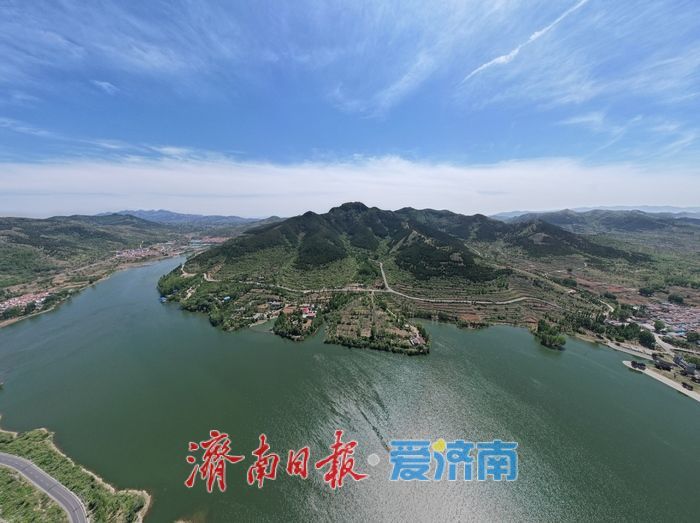 一年四季 泉在济南｜五月风光好！鹁鸽楼水库水光潋滟美如画卷