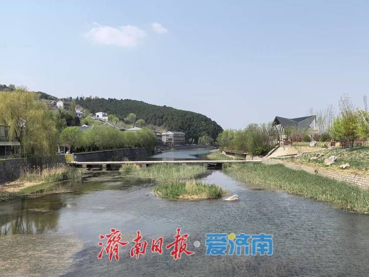 一年四季 泉在济南丨济南锦阳川河水潺潺春色浓 山水画卷引客来
