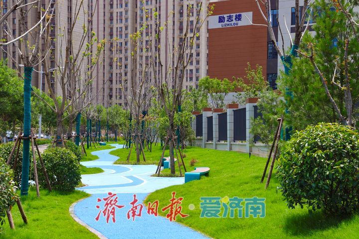 推窗见绿 出门入园 历下区再添民生休闲绿地