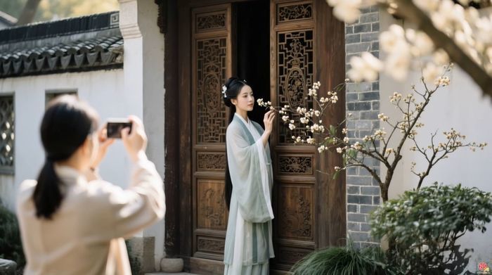 【名士天团 AI济南】来清照故里 易安邀您共赏泉城风月