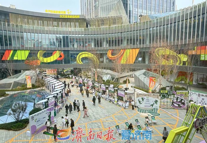 打造济南东部环形新地标！济高・世茂芯环中心开业首日现场人气爆棚