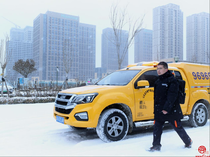 暴雪再次来袭 山东港华为泉城万家烟火保驾护航