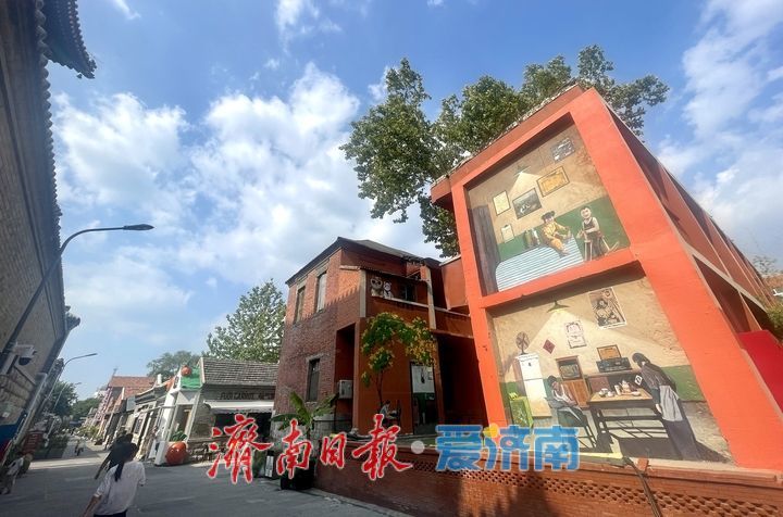彩绘添彩！红砖小楼焕发新活力