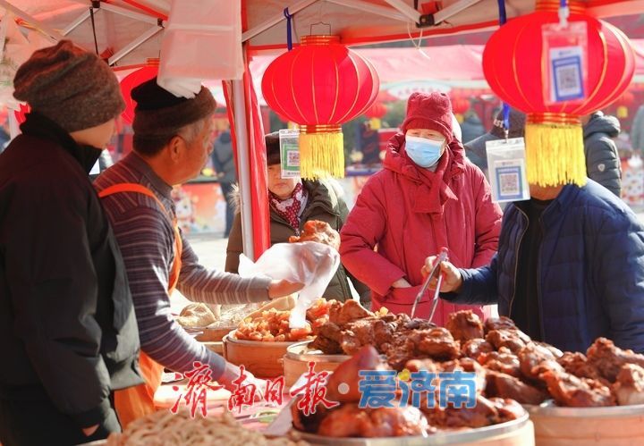 新年将至年味渐浓，济南公园“年货大集”让您一站购齐