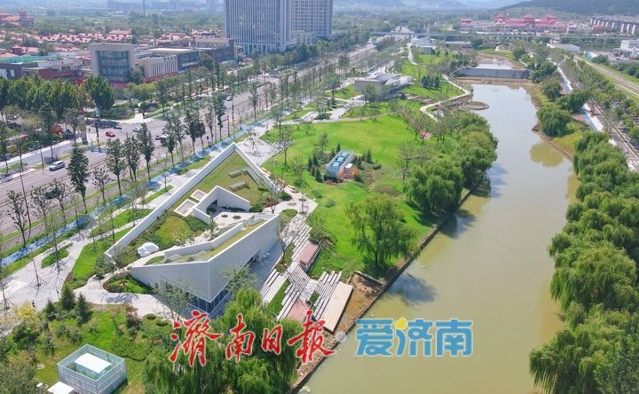 济南东部城区再添生态画卷，“杨家河公园”正式对外开放