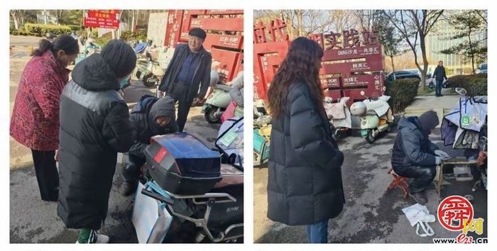 龙洞街道全运村社区：这场公益市集让冬日暖意满满