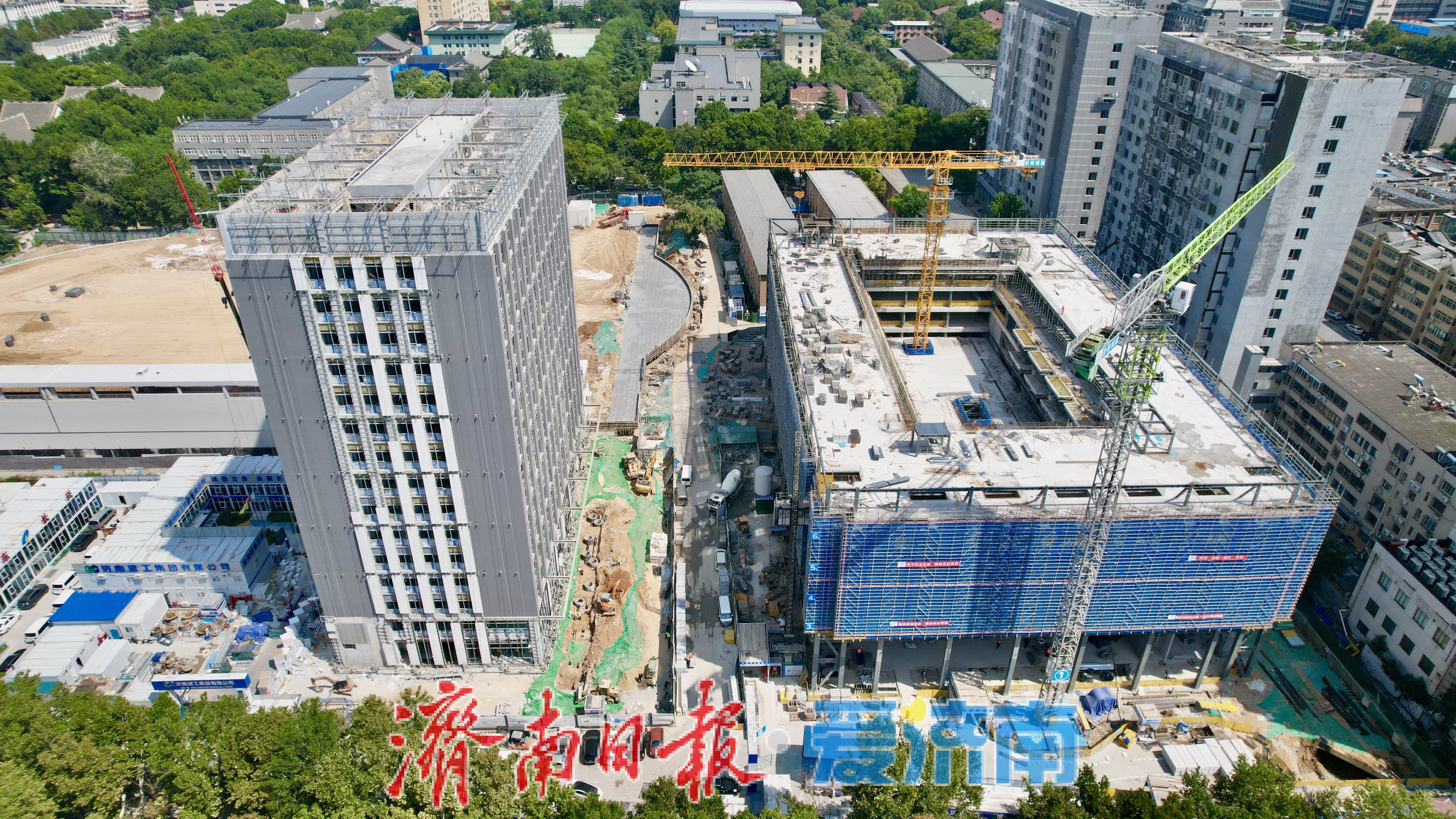 项目强省会｜基建升级焕新校园风貌 山师千佛山校区重点项目建设提速增效
