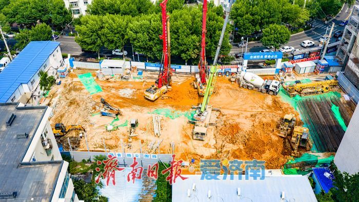 齐鲁医院医技综合楼开工建设 百年三甲再启扩容升级