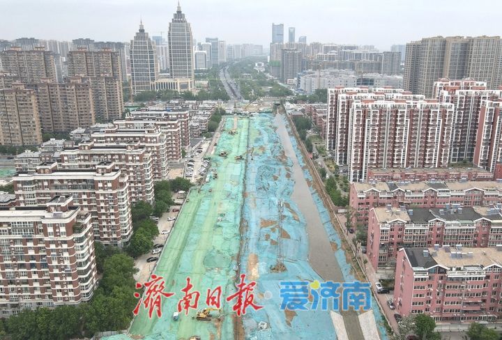 打造沿河景观带，腊山河西路南延项目将打通断头路