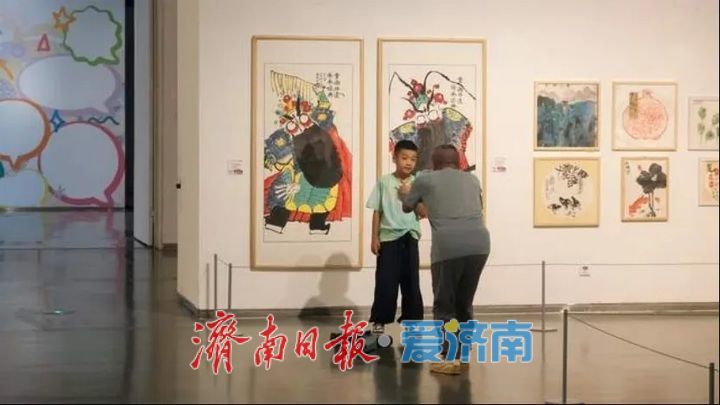 “童心多奇妙——首届山东省少儿美术展”在山东美术馆开展