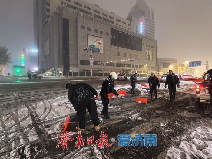 “雪”战到底！市中热血军团以雪为令，用同心暖意消融寒冬冰雪