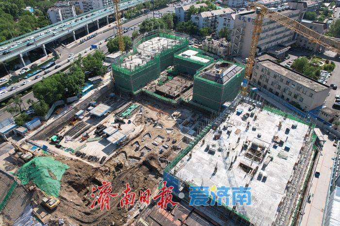 角楼庄A地块项目轮廓初现，老城更新再提速