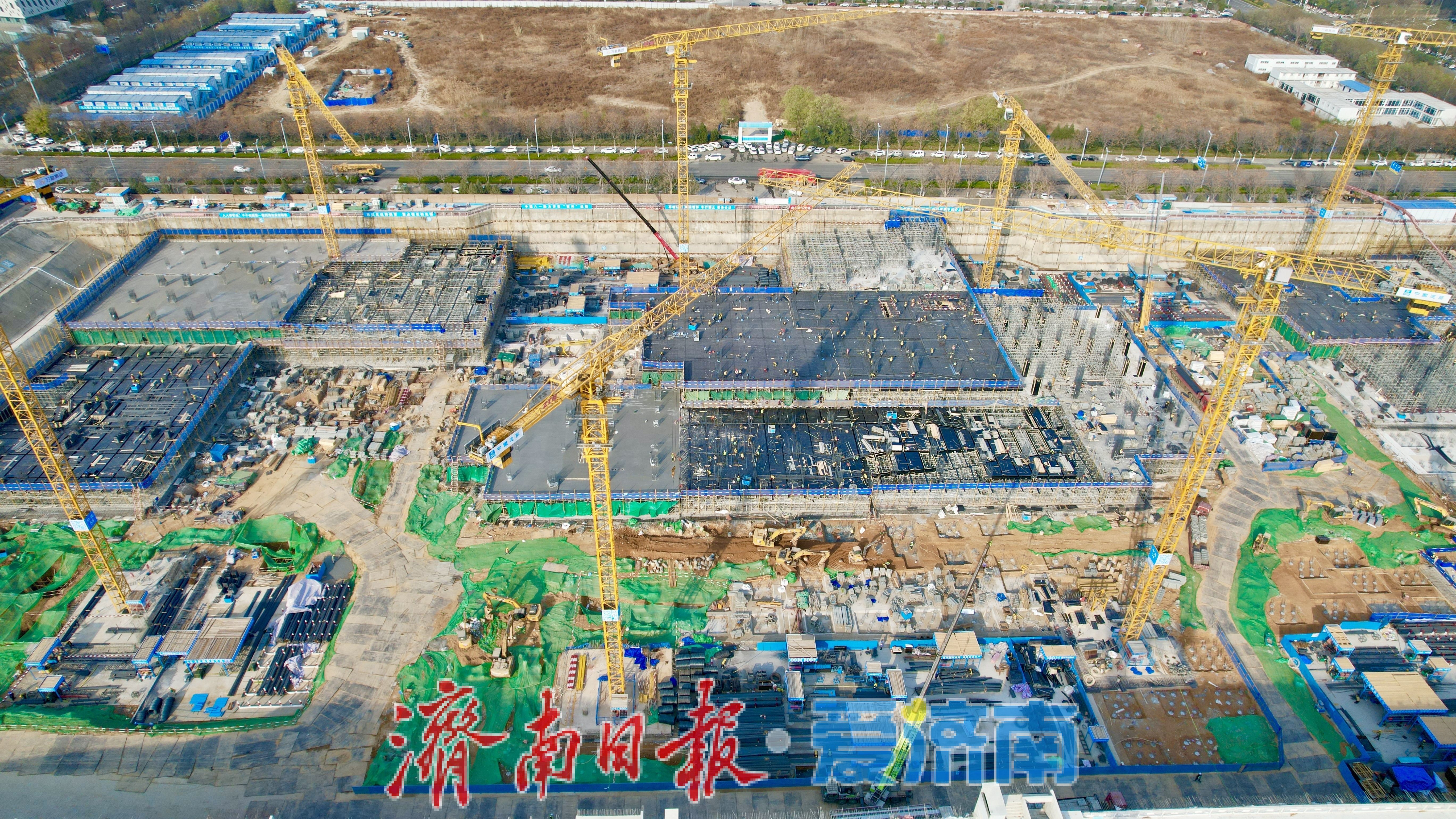 项目强省会｜商业新引擎！槐荫万达广场建设提速，助力济南西部商圈能级跃升