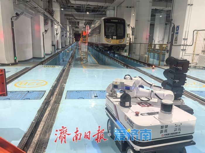 济南地铁来了智能“体检医生”——济南新“机”遇系列报道之轨道交通智能巡检篇