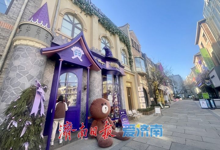 一年四季 泉在济南丨济南老商埠“换装”童话王国 色彩墙绘引游客打卡