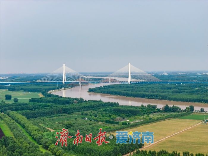 黄河山东段入主汛期，济南河段水势平稳