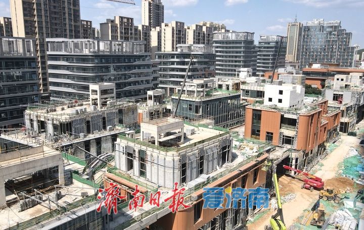 项目强省会｜济南CBD打造低密度商业街区，注入崭新商业活力