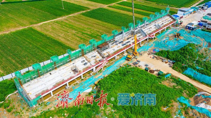 省实验中学鹊华校区初中部建设提速 赋能起步区教育高质量发展
