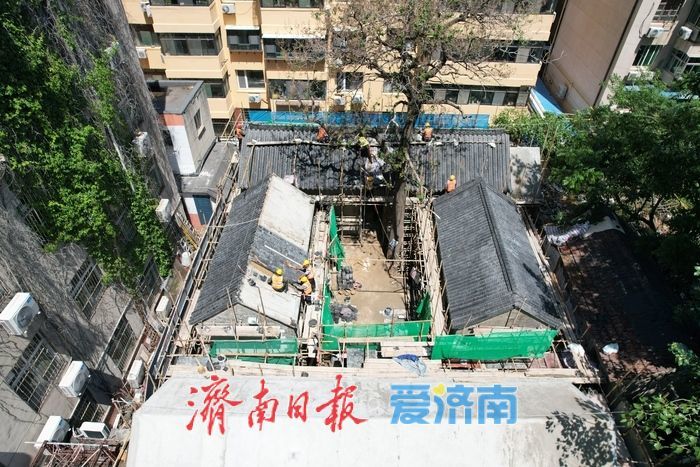 济南百年建德里修缮推进 让商埠记忆“活”起来